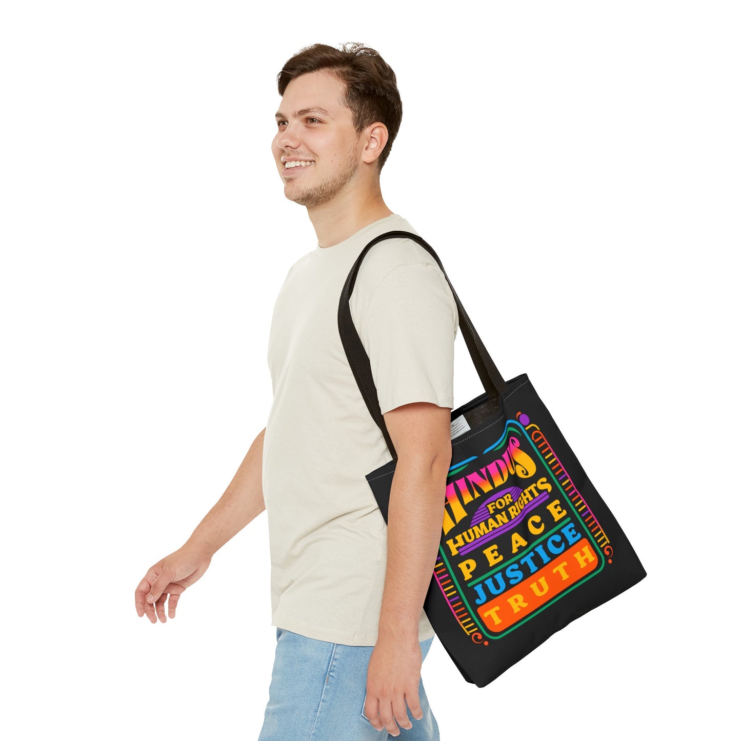 Hindus for... 70s tote bag