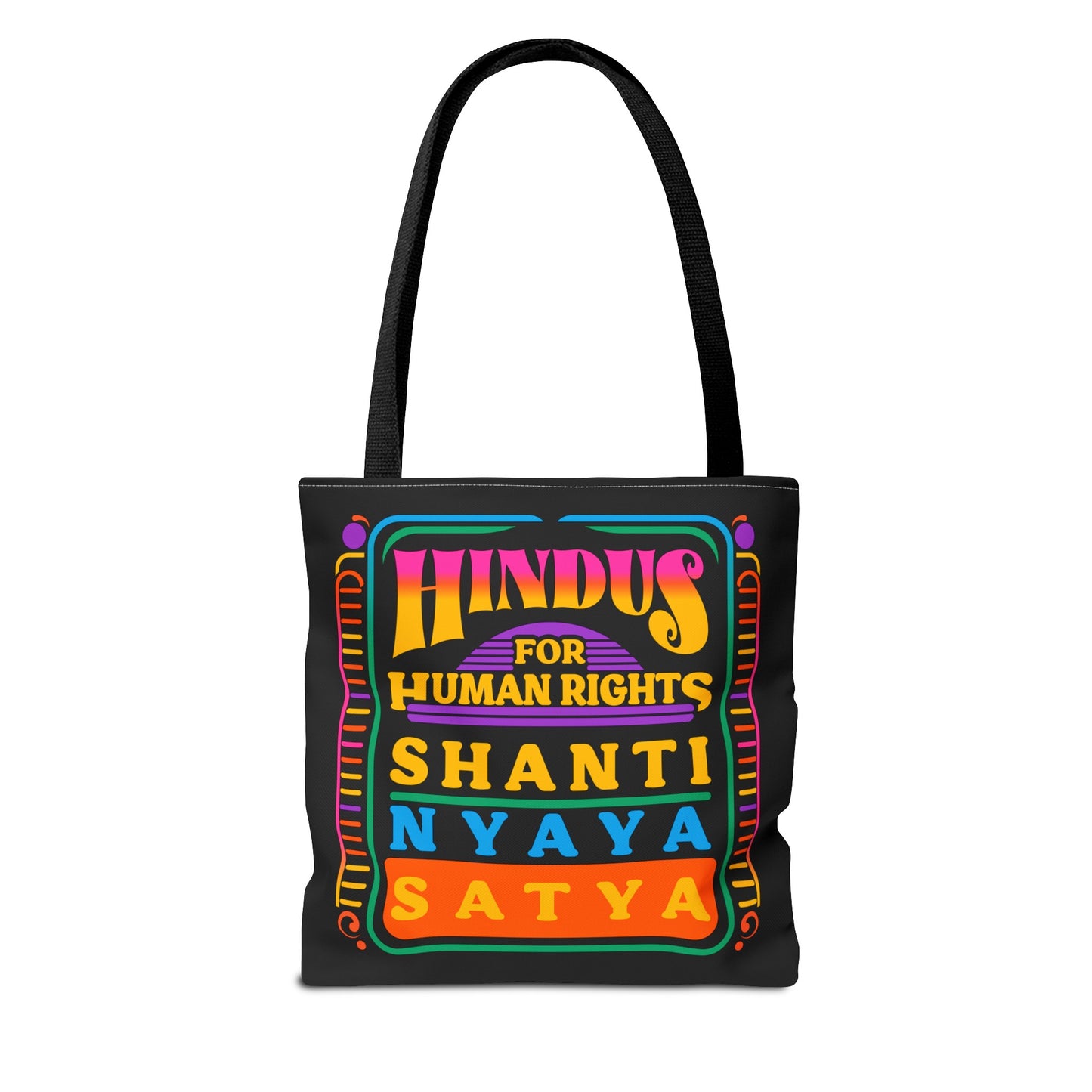 Hindus for... 70s tote bag