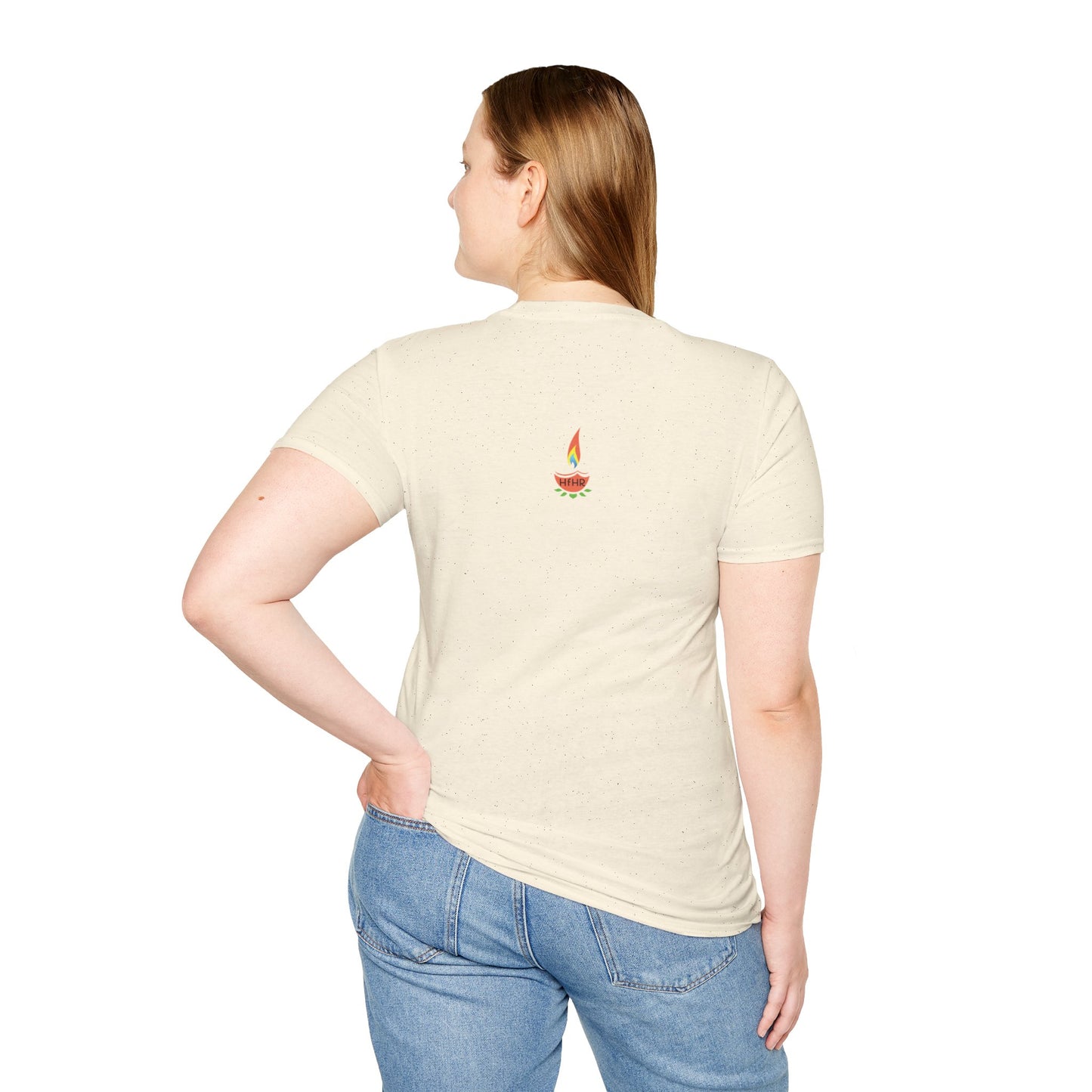Hindus for Shanti, Nyaya, & Satya 70s T-Shirt