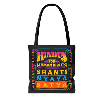 Hindus for... 70s tote bag