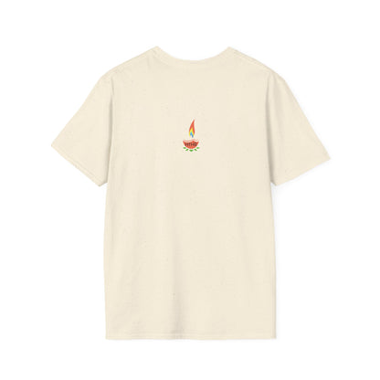Hindus for Shanti, Nyaya, & Satya 70s T-Shirt