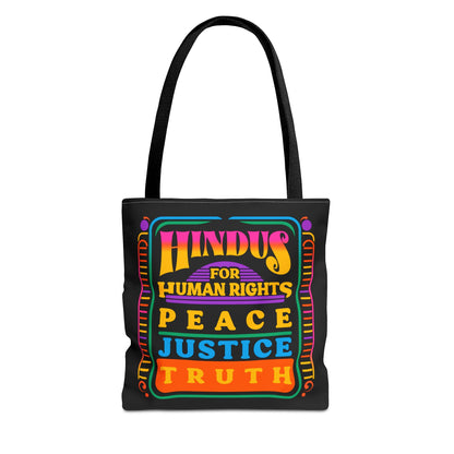 Hindus for... 70s tote bag